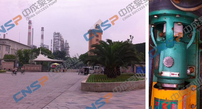 中成泵業(yè)工程師服務于中石化鎮(zhèn)海煉化