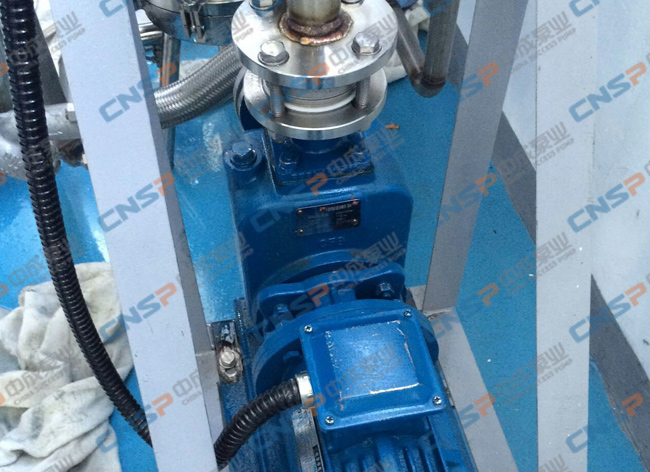 中成泵業工程師赴常州恒方大高分子進行技術支