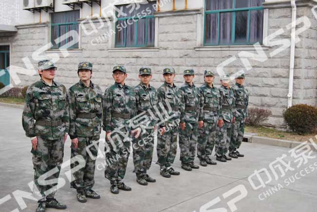 中成泵業新員工2013年軍訓